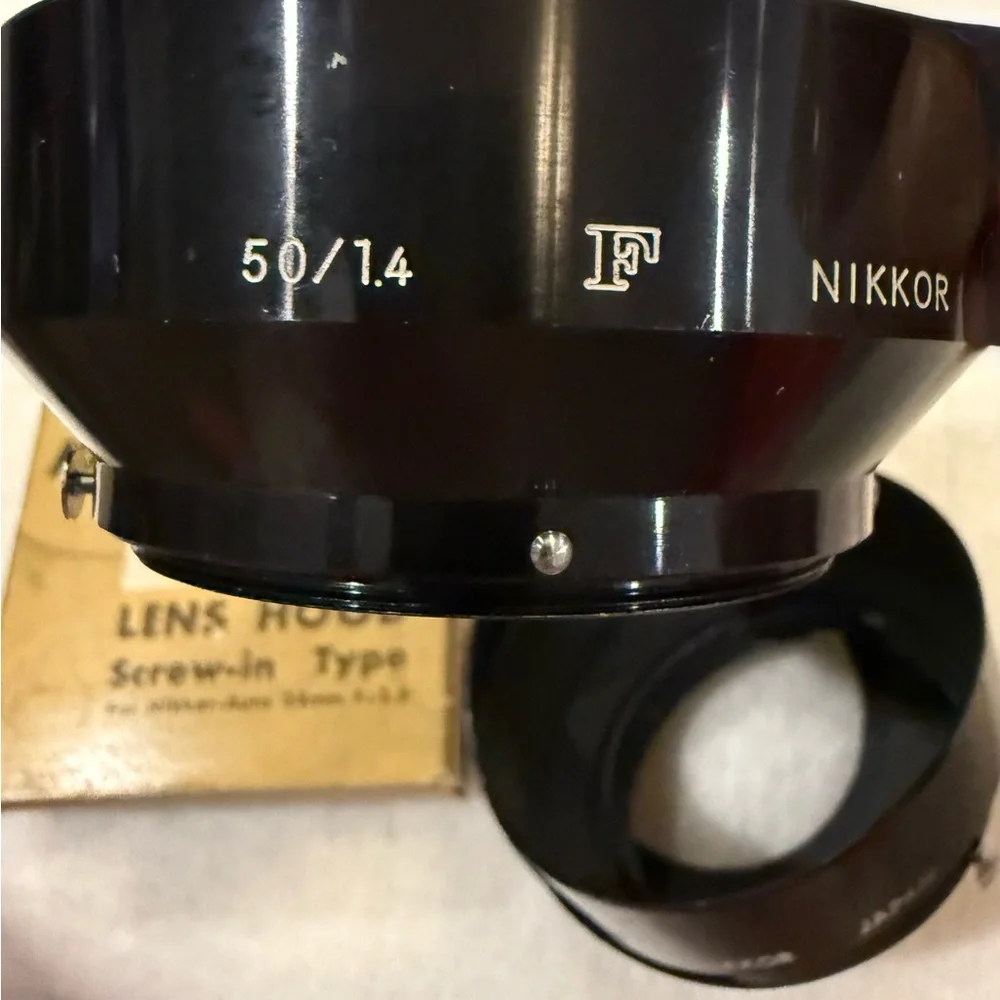4 Nikon lens hoods. See all photos